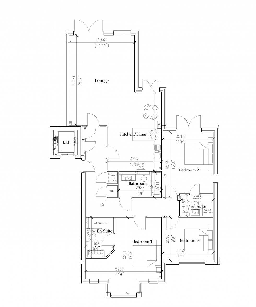 Floorplan for Millway, Mill Hill