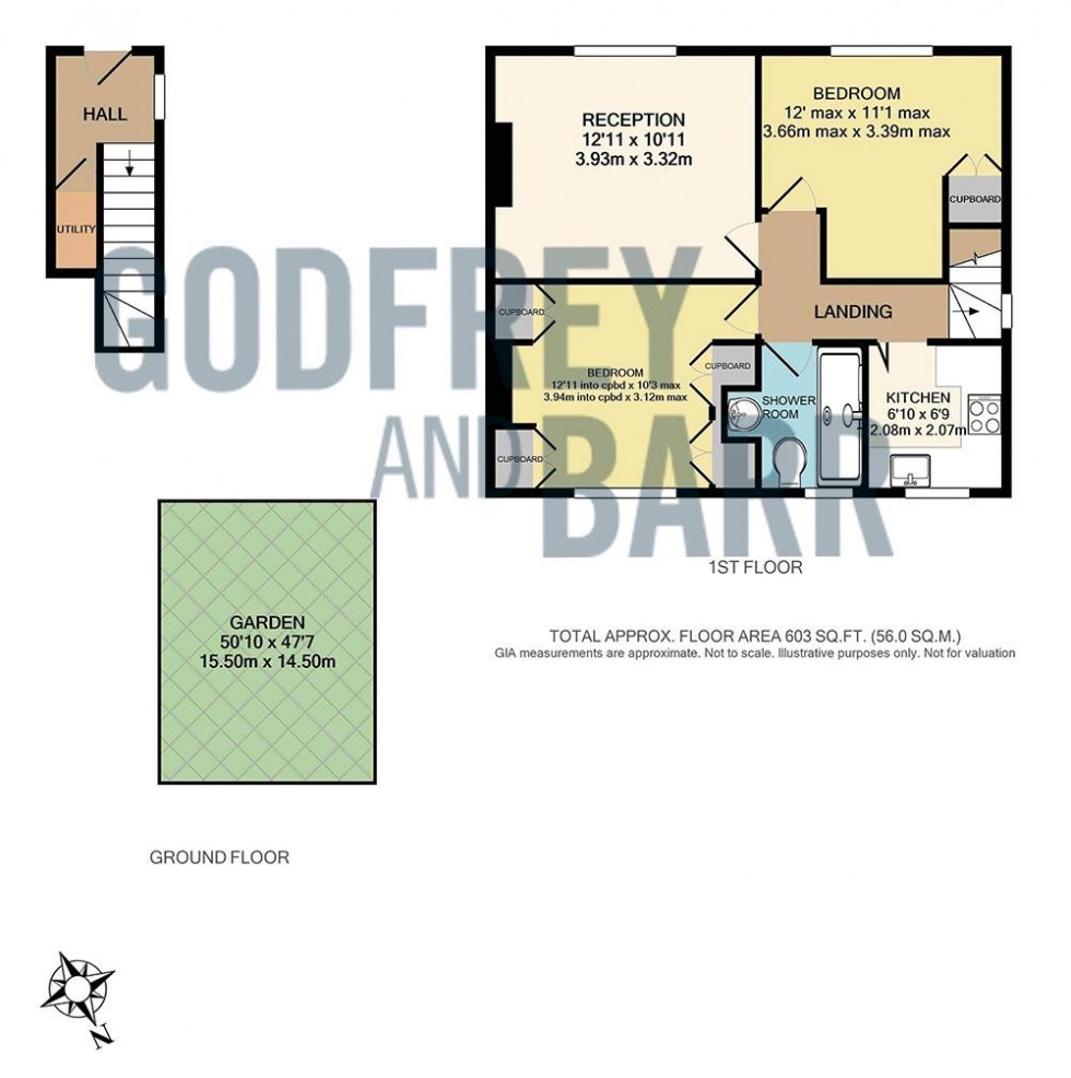 Floorplan for Midholm Close, Hampstead Garden Suburb