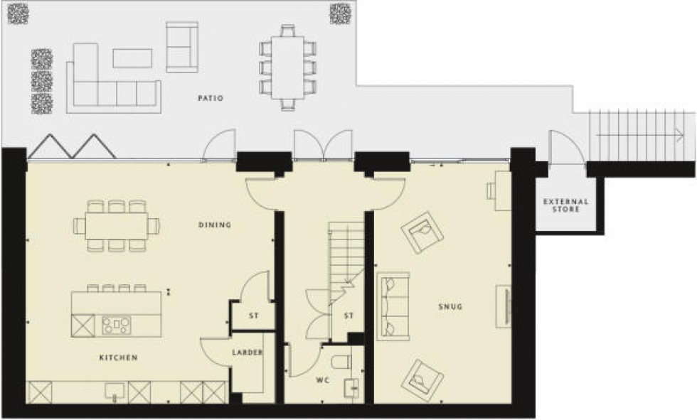 Floorplan for The Ridgeway, Mill Hill VIllage