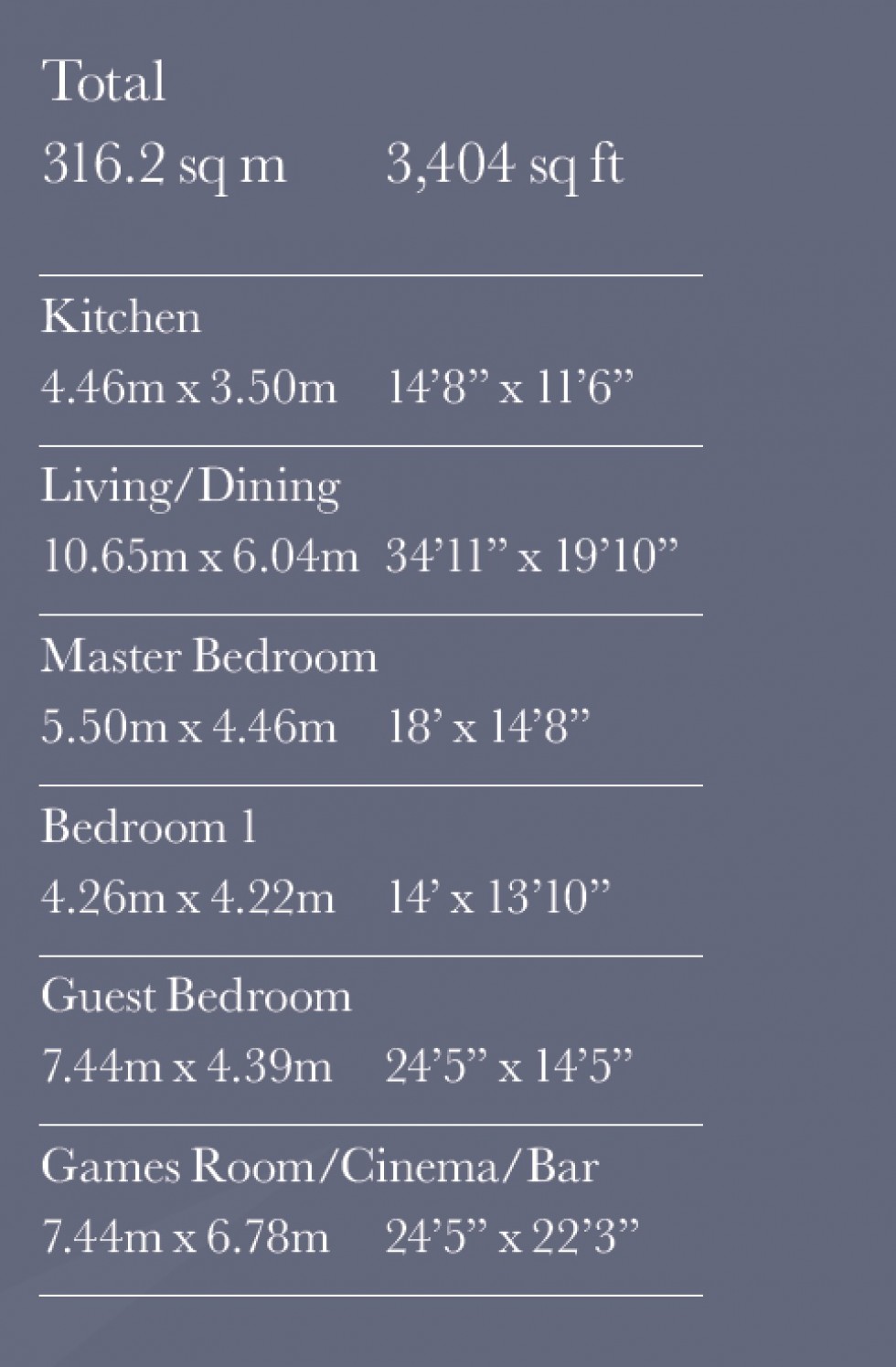 Floorplan for Rosary Manor, Mill Hill Village