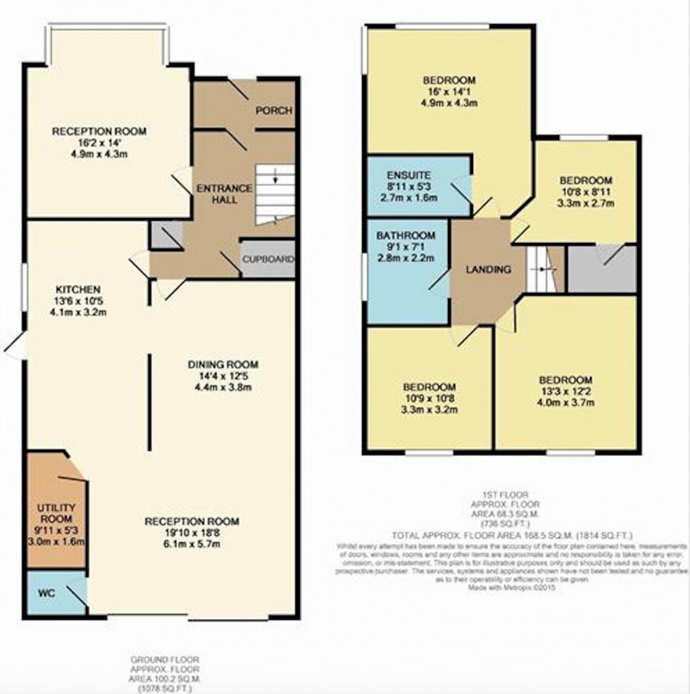 Floorplan for Lyndhurst Avenue, Mill Hill