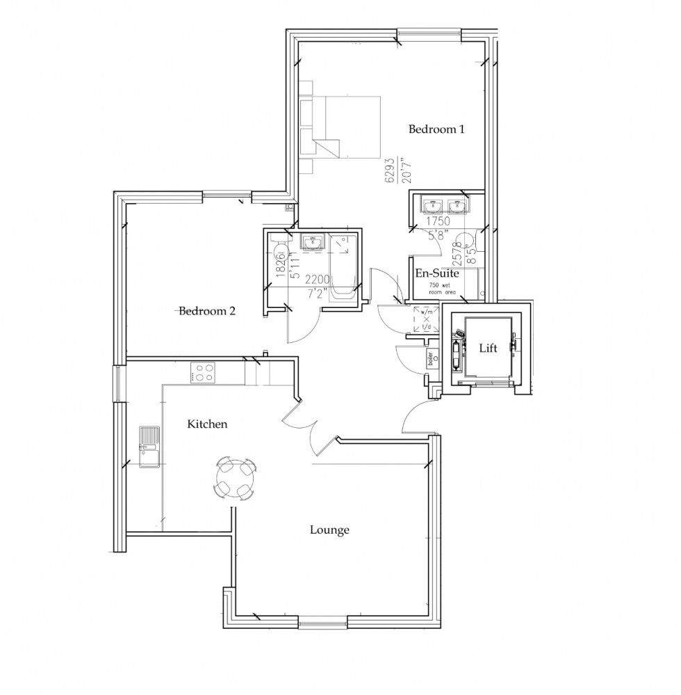 Floorplan for Millway, Mill Hill