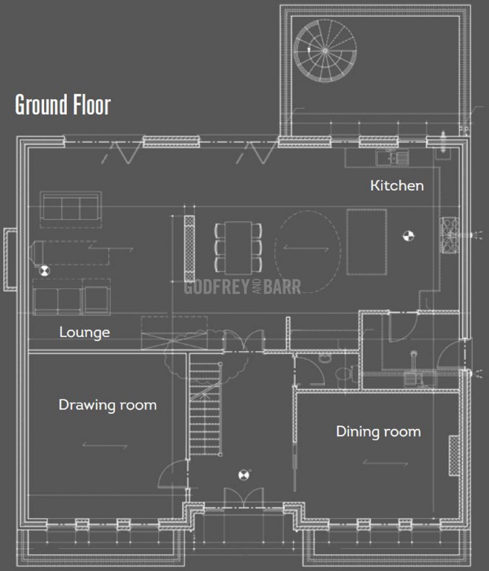 Floorplan for Camlet Way, Hadley Wood