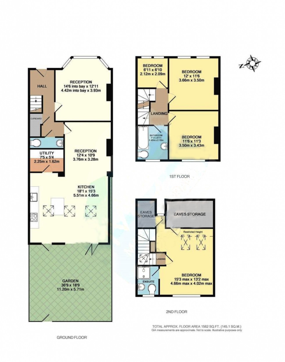 Floorplan for Marion Road, Mill Hill