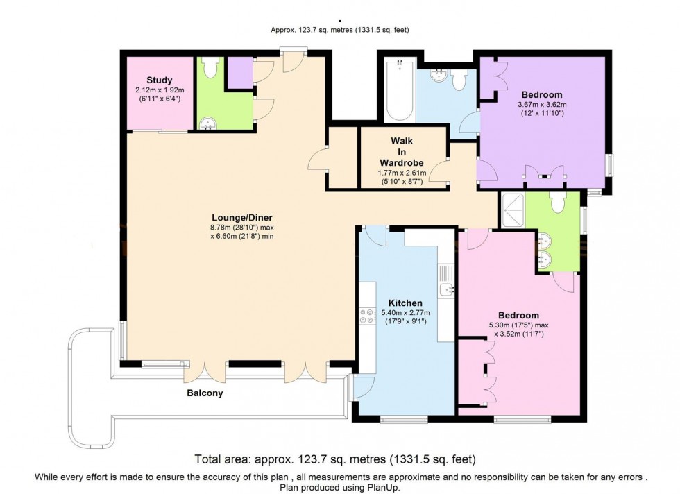 Floorplan for St Vincents Lane, Mill Hill Hill Village