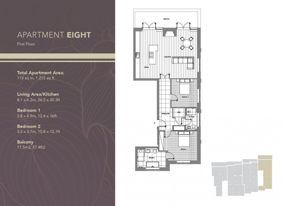 Floorplan for Finchley Road, Hampstead borders