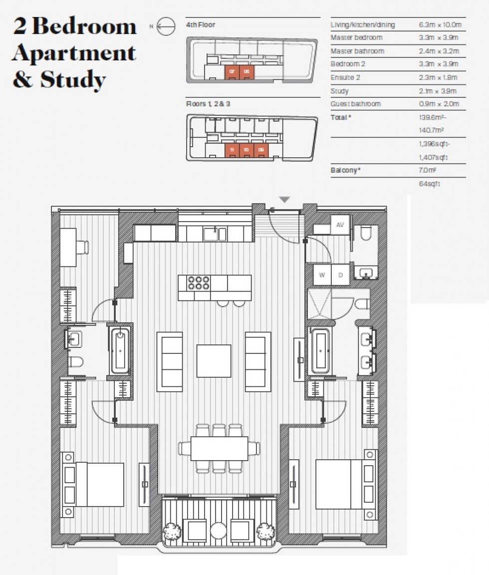 Floorplan for Moxton Street, London