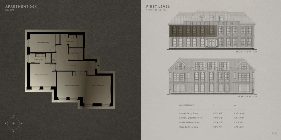 Floorplan for Beech Hill, Hadley Wood