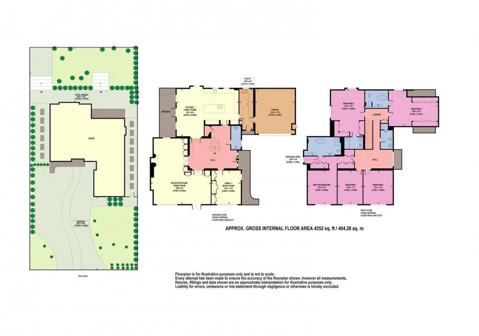 Floorplan for Wood Farm Close, Stanmore
