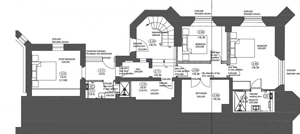 Floorplan for The Chapel at Rosary Manor, Mill Hill Village