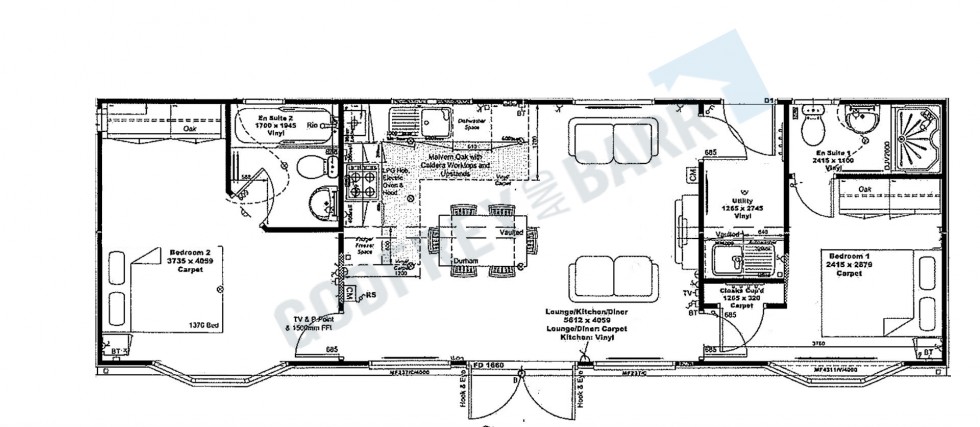 Floorplan for Belmont Racing Stables, Mill Hill