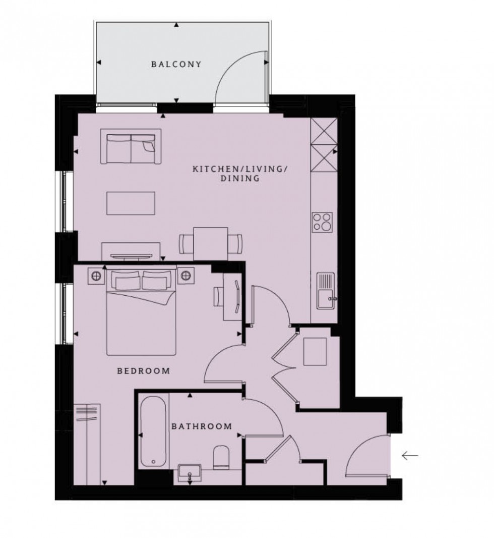 Floorplan for Ridgeway Views, Mill Hill Village