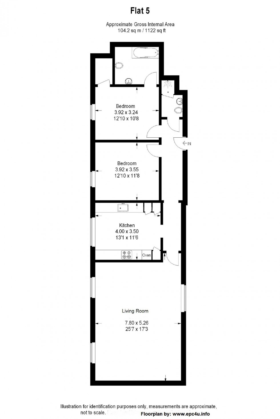 Floorplan for The Ridgeway, Mill Hill