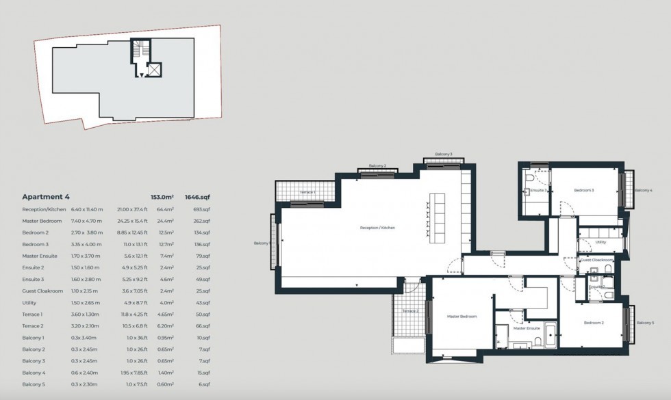 Floorplan for Temple Fortune Lane, Hampstead Garden Suburb / Temple Fortune