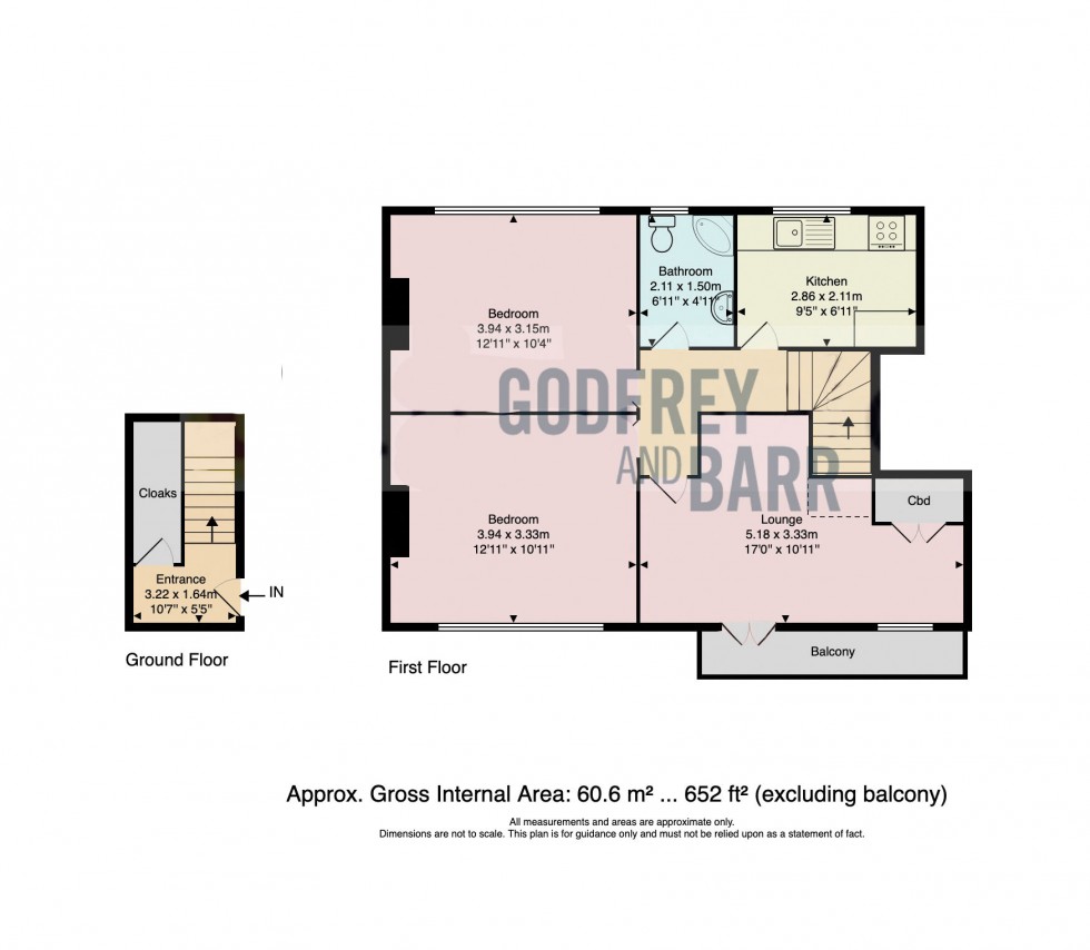 Floorplan for Midholm Close, Hampstead Garden Suburb