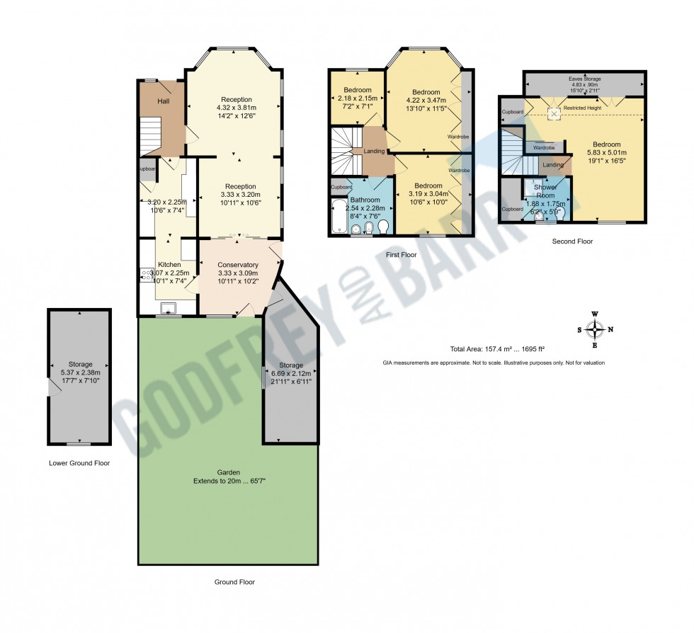 Floorplan for Holders Hill Drive, Hendon