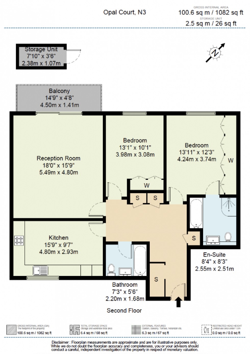 Floorplan for Regents Park Road, Finchley