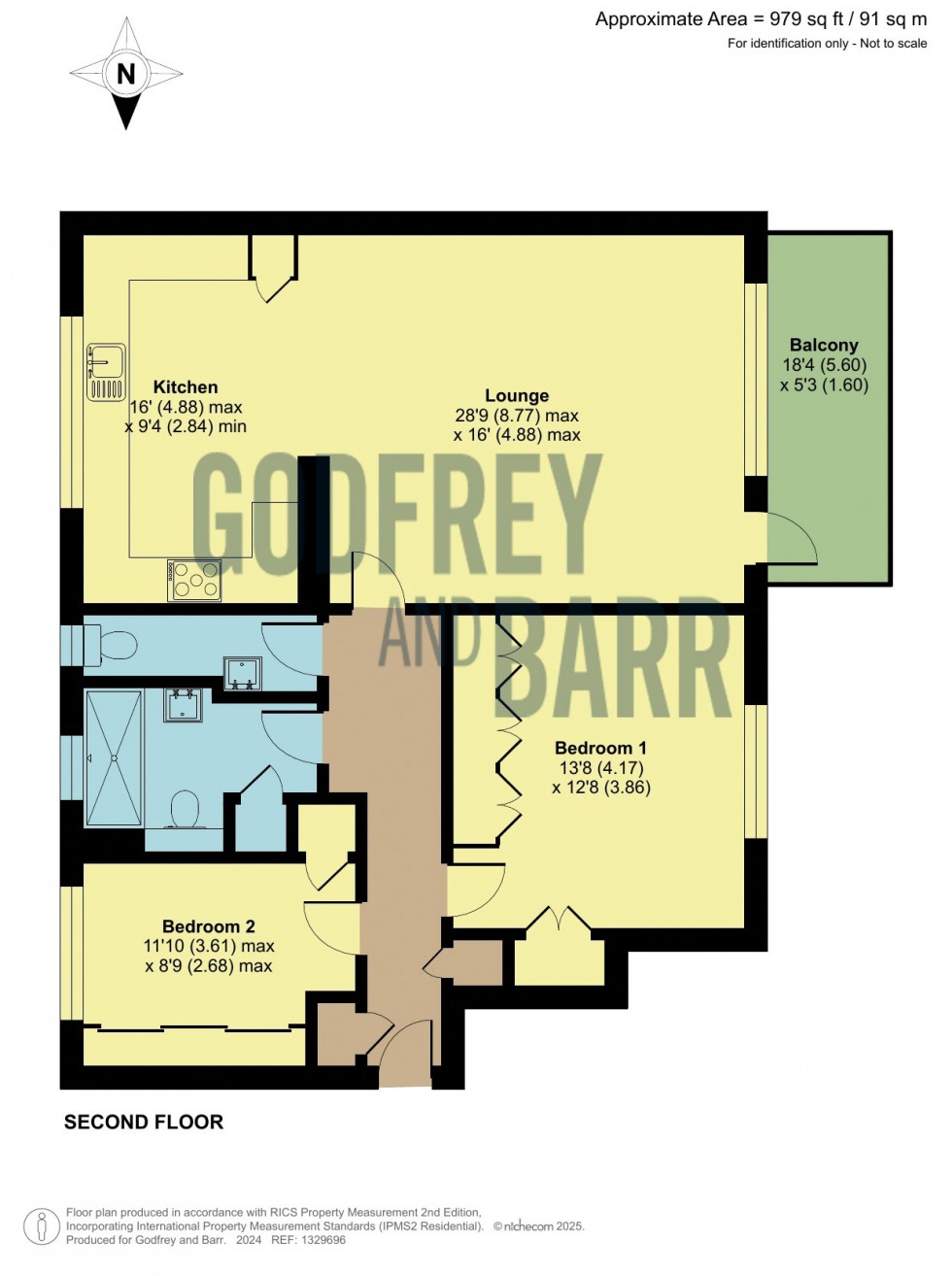 Floorplan for Mayflower Lodge, Regents Park Road,Finchley
