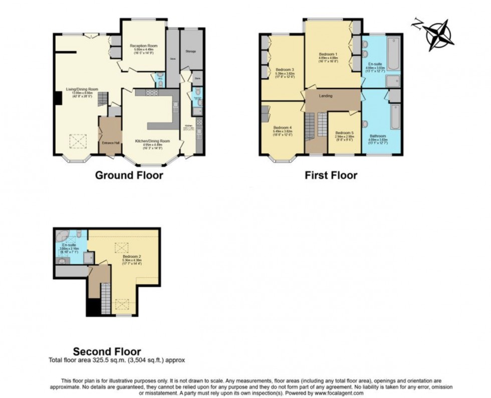 Floorplan for Sherwood Road, Hendon