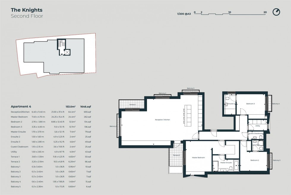 Floorplan for Temple Fortune Lane, Hampstead Garden Suburb