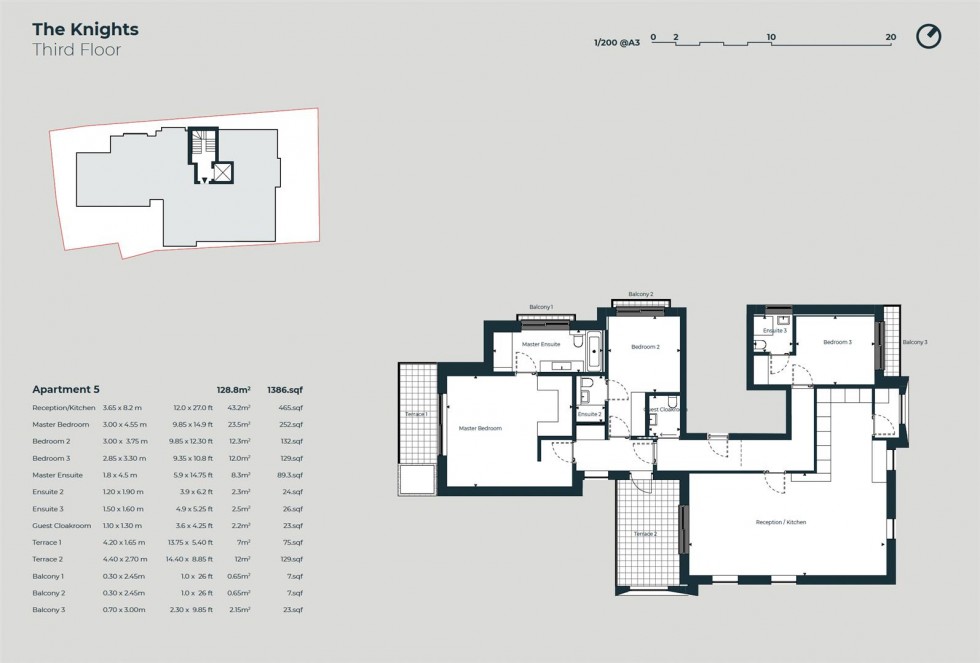 Floorplan for Temple Fortune Lane, Hampstead Garden Suburb