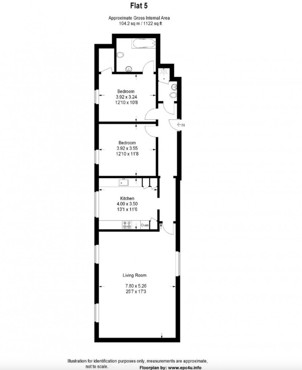 Floorplan for The Ridgeway, Mill Hill