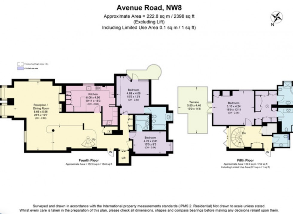 Floorplan for Avenue Road, St Johns Wood
