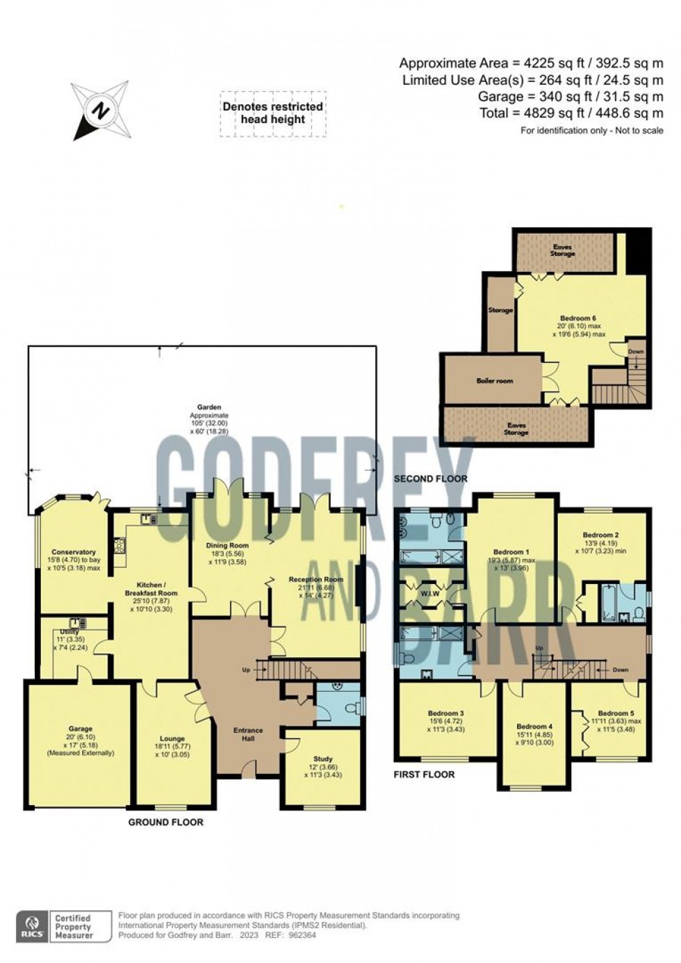 Floorplan for Wise Lane, Mill Hill