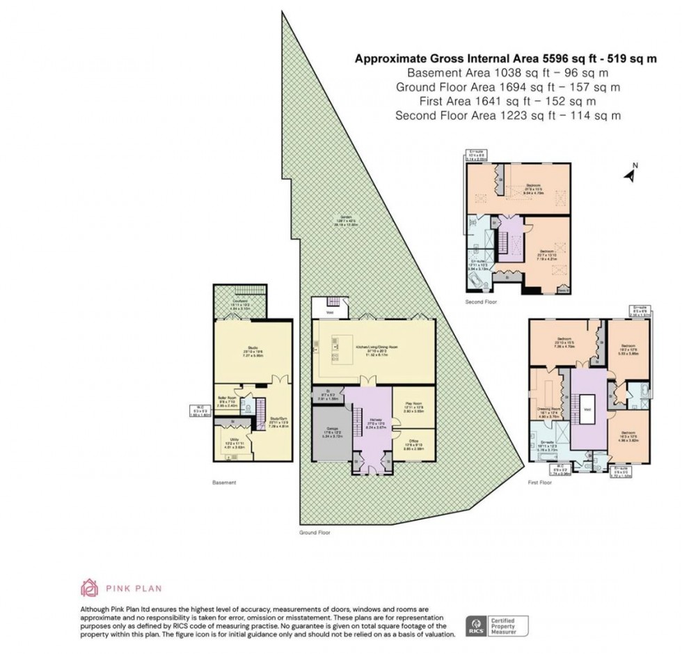 Floorplan for Uphill Road, Mill Hill
