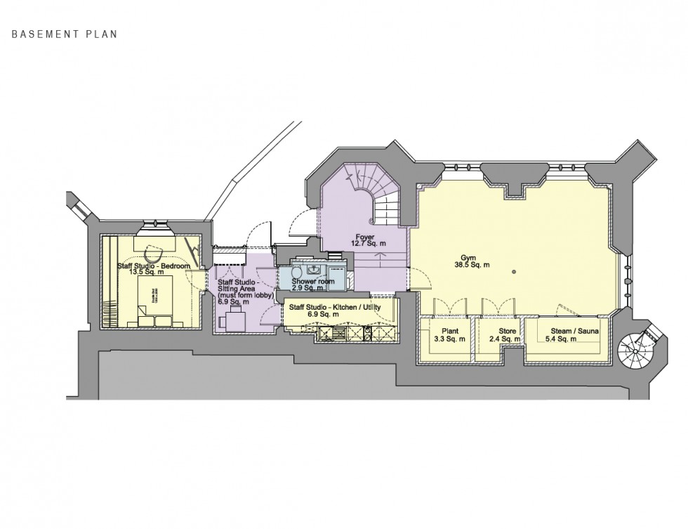 Floorplan for The Chapel at Rosary Manor, Mill Hill Village