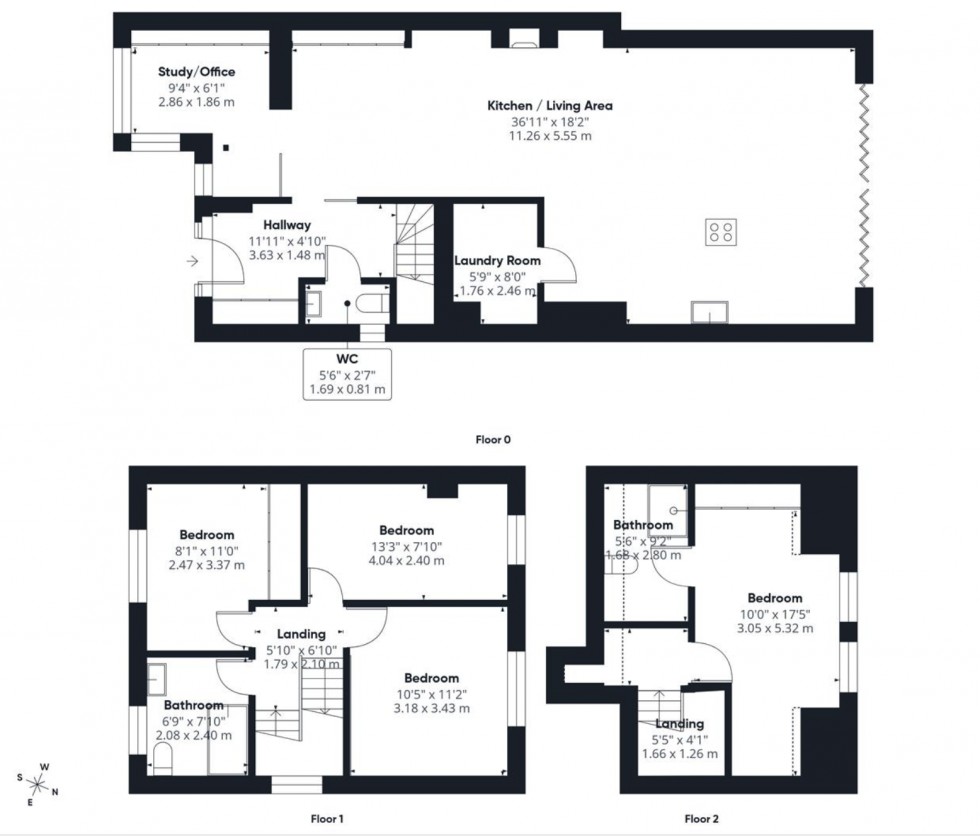 Floorplan for Lyndhurst Avenue, Mill Hill
