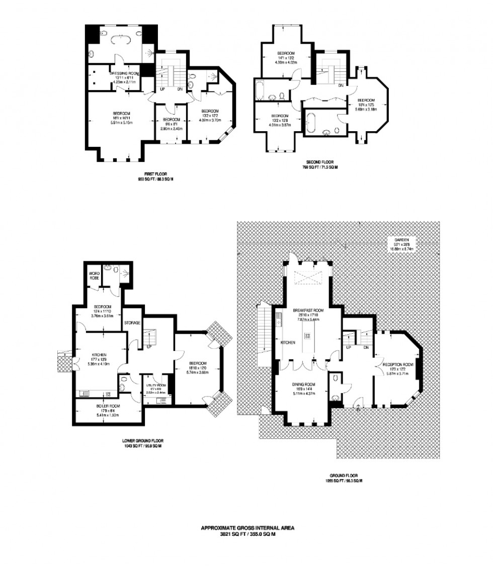 Floorplan for Havanna Drive, Temple Fortune