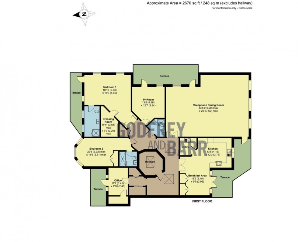 Floorplan for Portman Hall, Harrow Weald