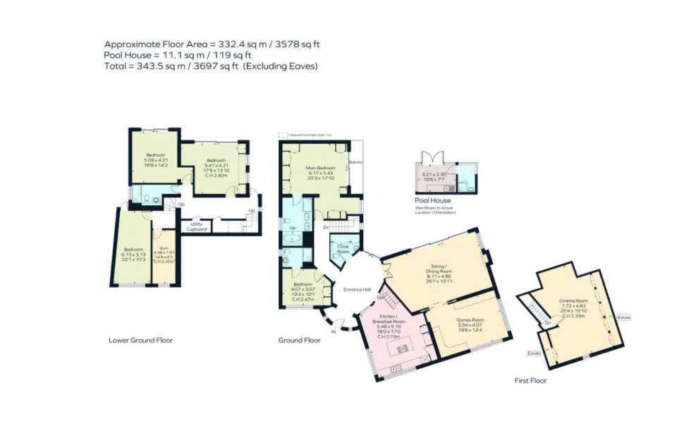 Floorplan for Spring Lake, Stanmore