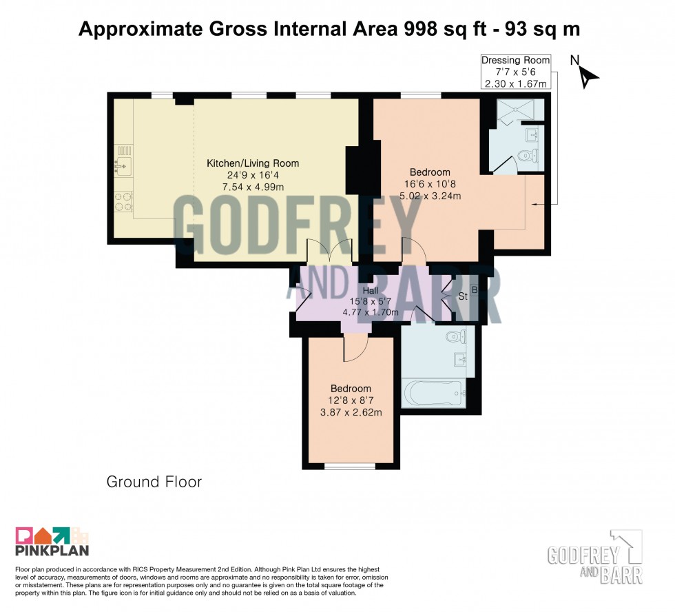 Floorplan for Charles Sevright Way, Millbrook Park, Mill Hill