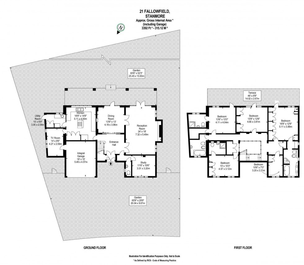 Floorplan for Fallowfield, Stanmore