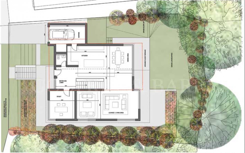 Floorplan for Eleanor Crescent, Mill Hill