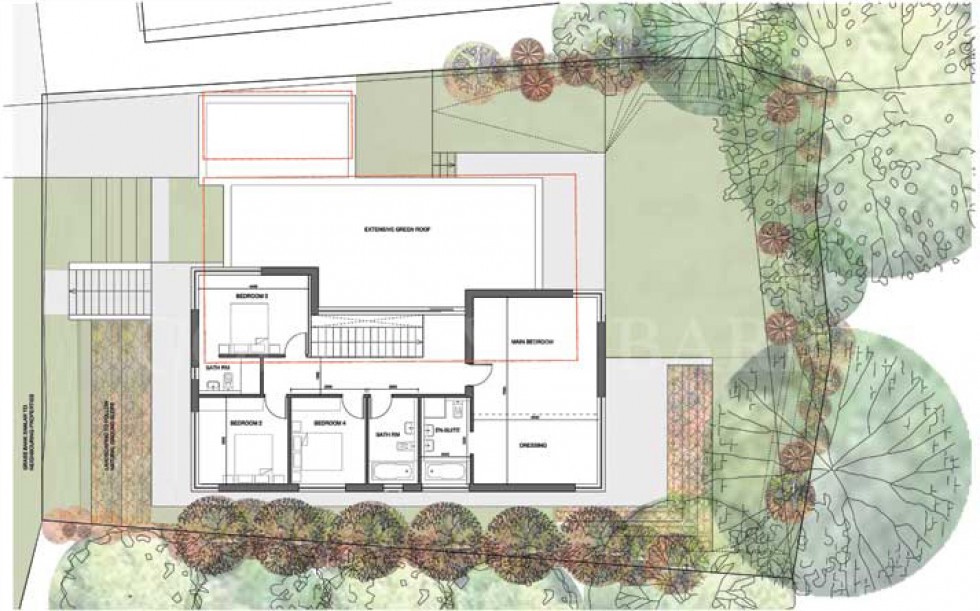 Floorplan for Eleanor Crescent, Mill Hill