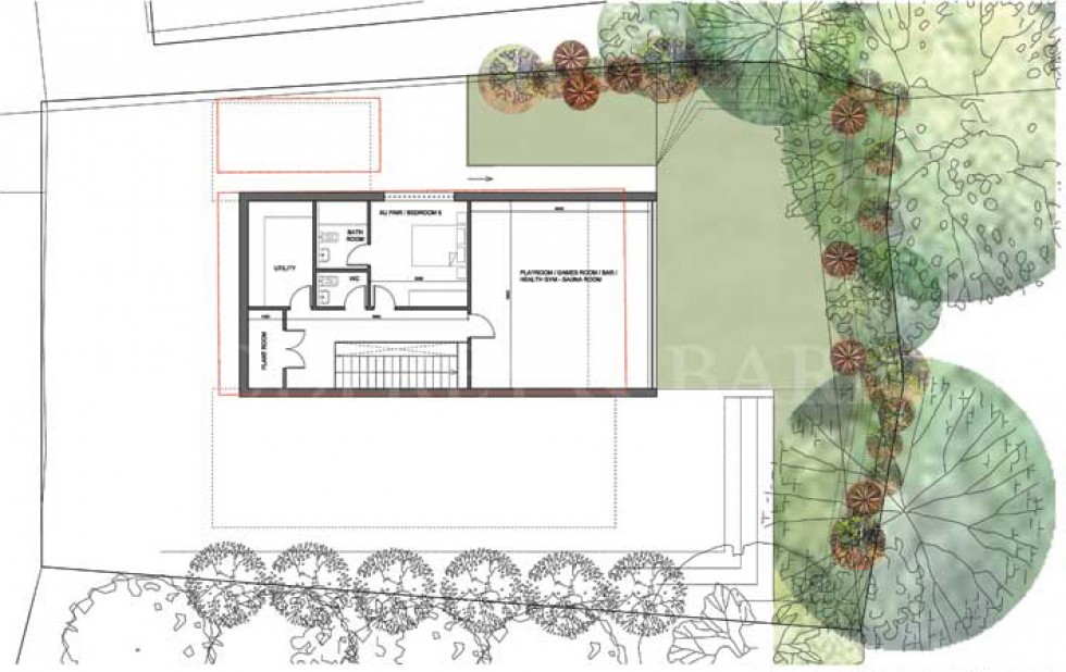 Floorplan for Eleanor Crescent, Mill Hill