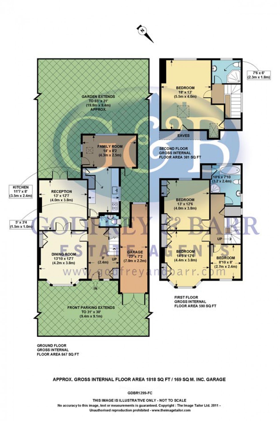 Floorplan for Highwood Hill, Mill Hill