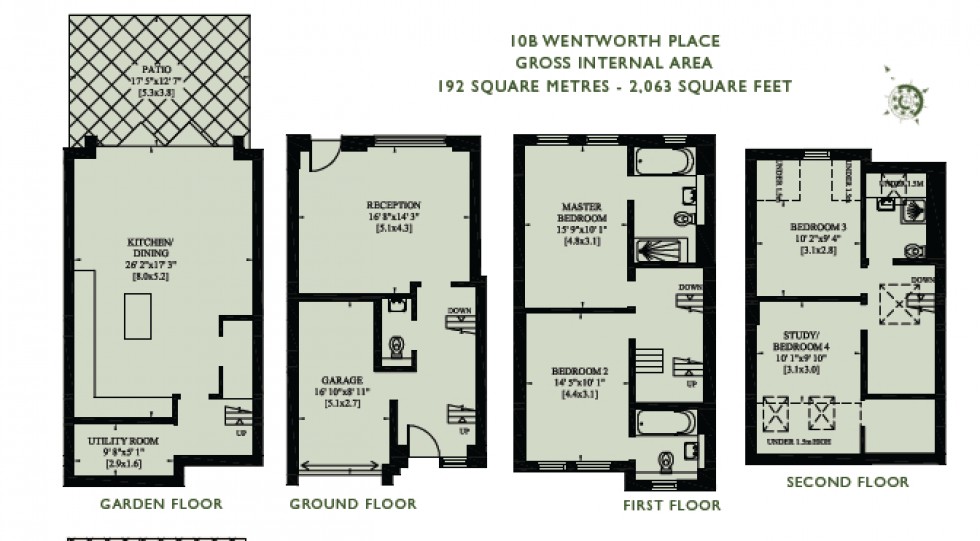Floorplan for Wentworth Road, Golders Green