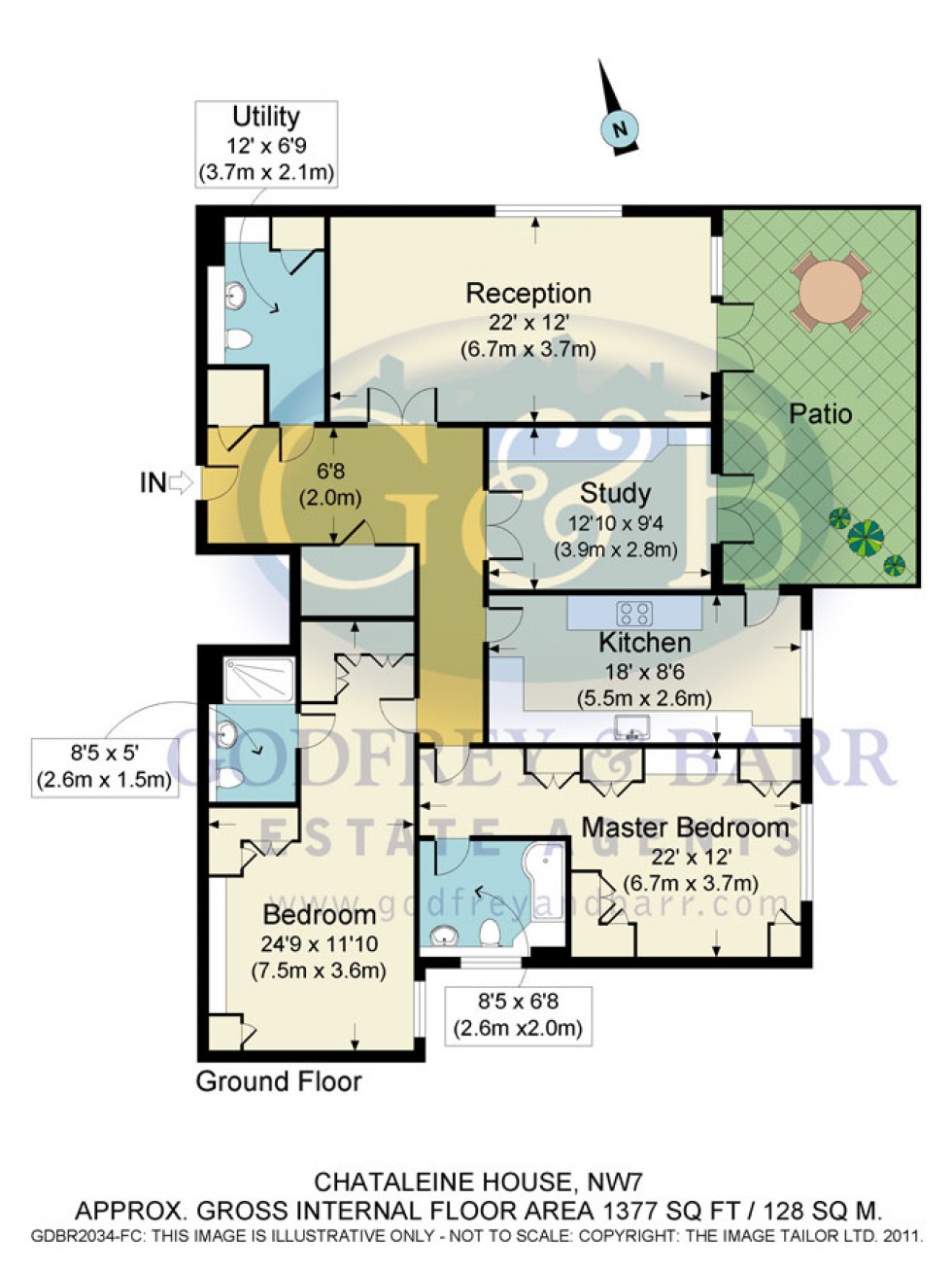 Floorplan for St Vincents Lane, Mill Hill