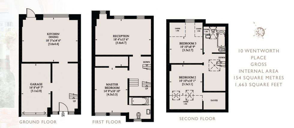 Floorplan for Wentworth Road, Golders Green